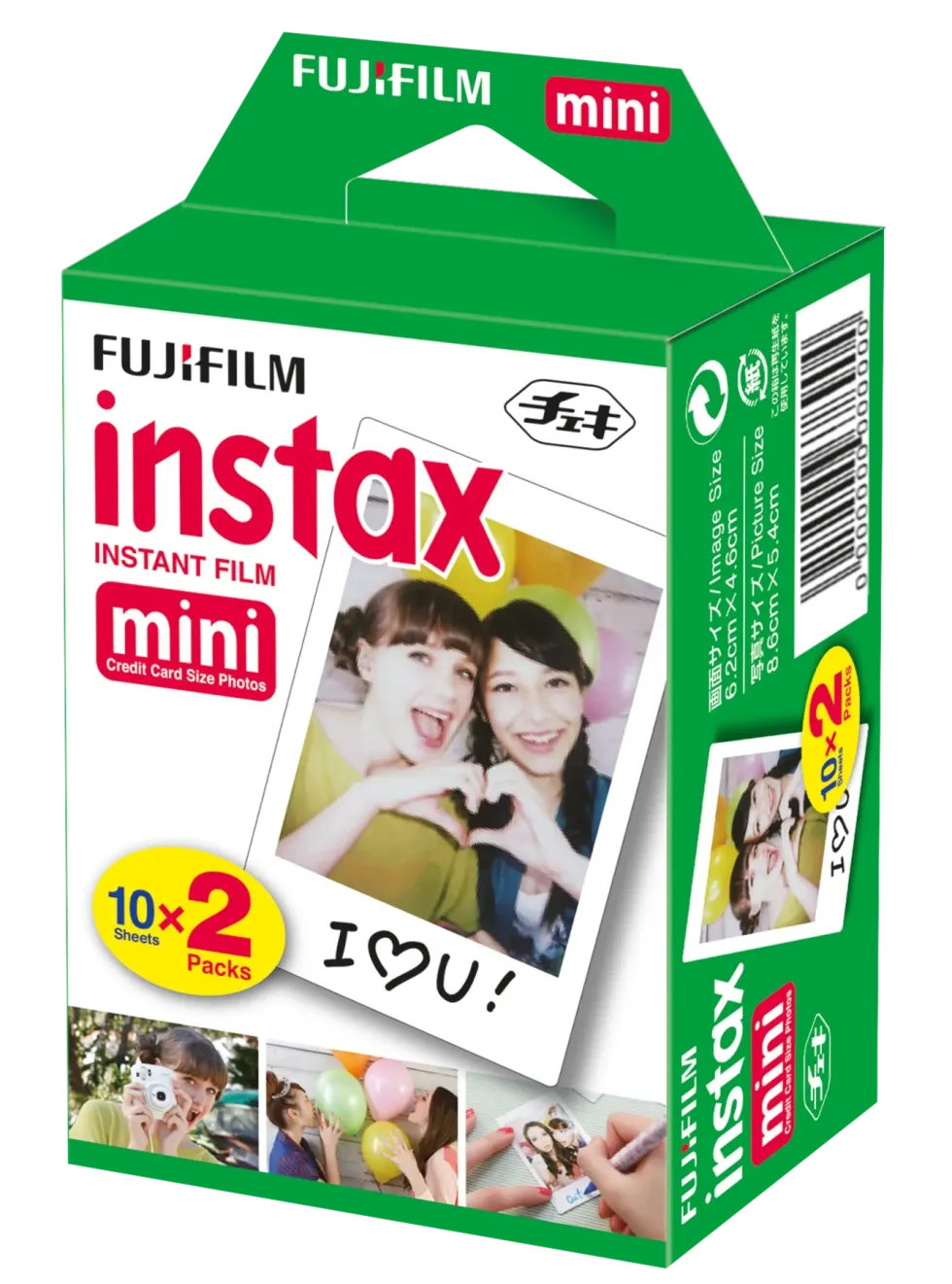 Fujifilm Instax mini-film 20-pk.