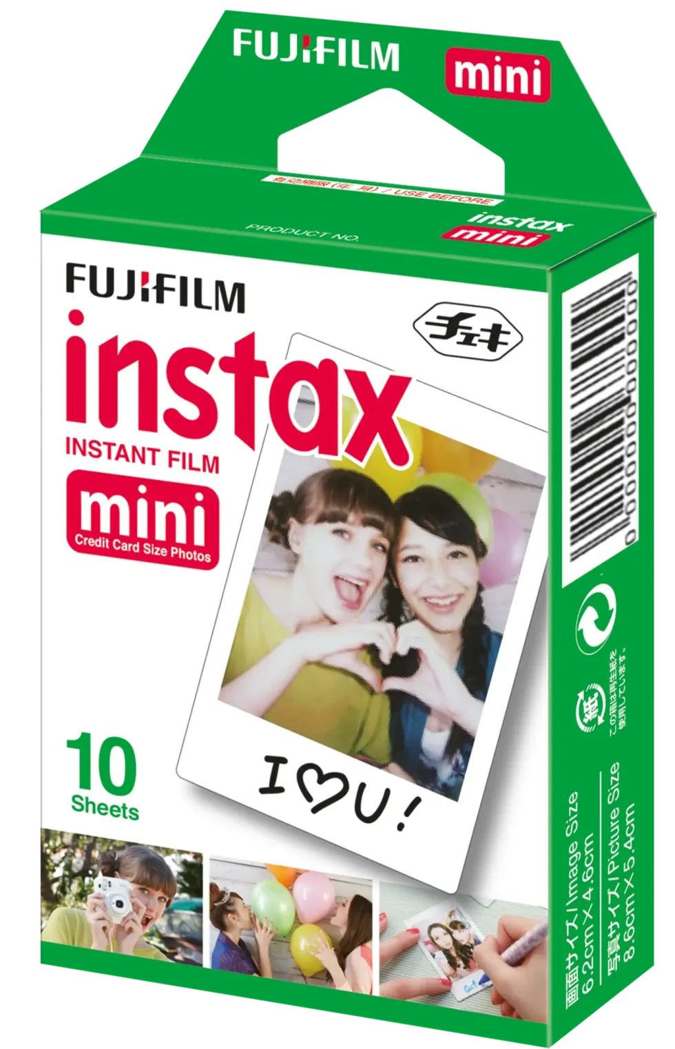 Fujifilm Instax mini-film 10-pk.