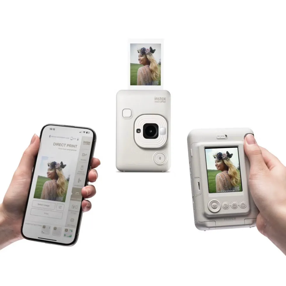 Fujifilm Instax Mini LiPlay. Hybrid instantkamera og smarttelefonskriver