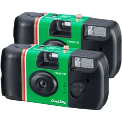 Fujifilm QuickSnap Flash Engangskamera 27 bilder 2-pk.
