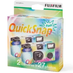 Fujifilm QuickSnap Flash Engangskamera 27 bilder 2-pk.