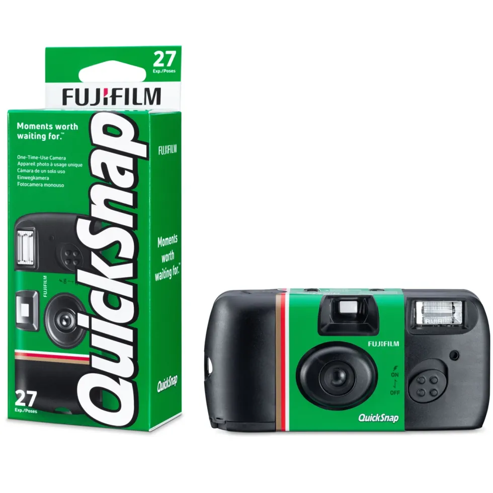 Fujifilm QuickSnap Flash Engangskamera 27 bilder 1-pk.