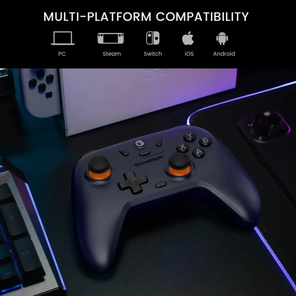 GameSir Nova Lite trådløs håndkontroller Hvit