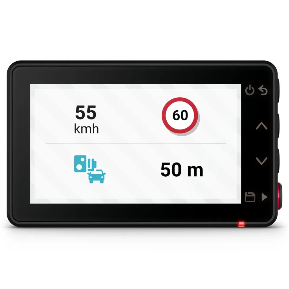 Garmin Dash Cam X210 Quad HD-bilkamera med skjerm
