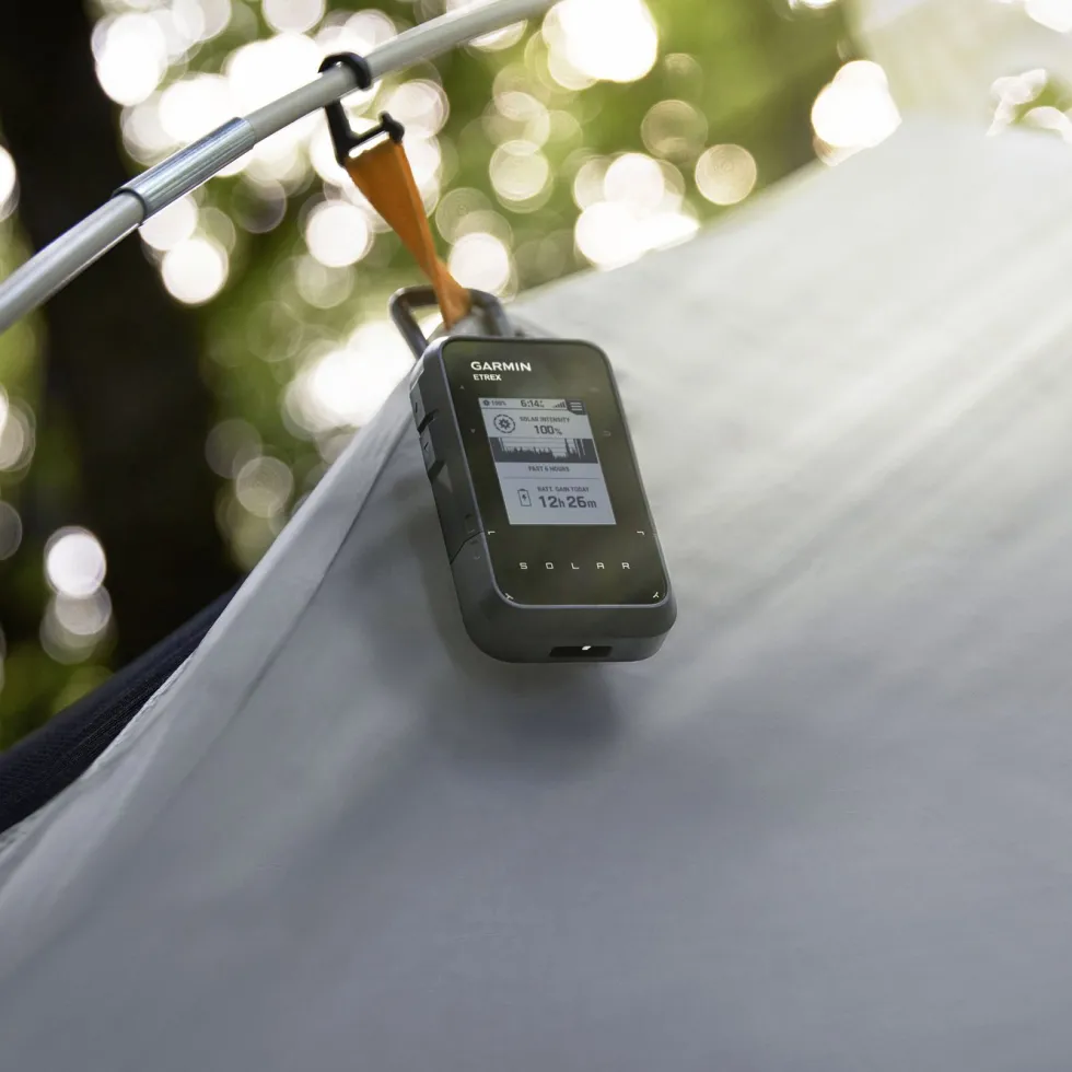 Garmin eTrex Solar GPS-navigator med solenergilading