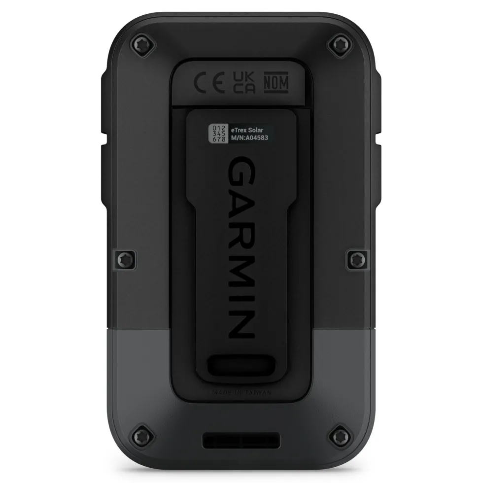 Garmin eTrex Solar GPS-navigator med solenergilading