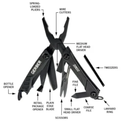 Gerber Dime Micro Multiverktøy 12 funksjoner