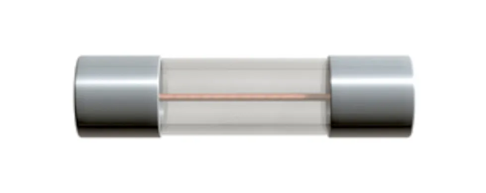 Glassrørsikring 5 x 20 mm 2 A Trege (T) 10-pk.