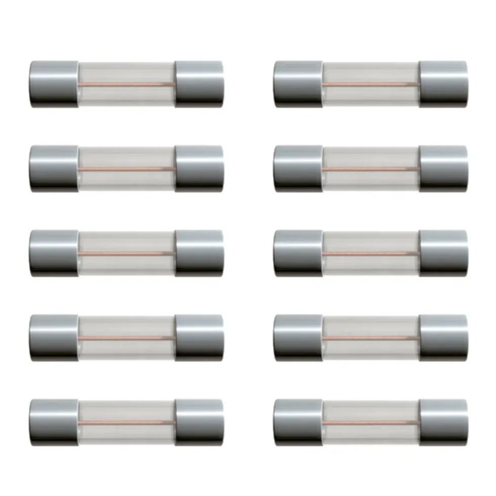 Glassrørsikring 5 x 20 mm 1,6 A Trege (T) 10-pk.