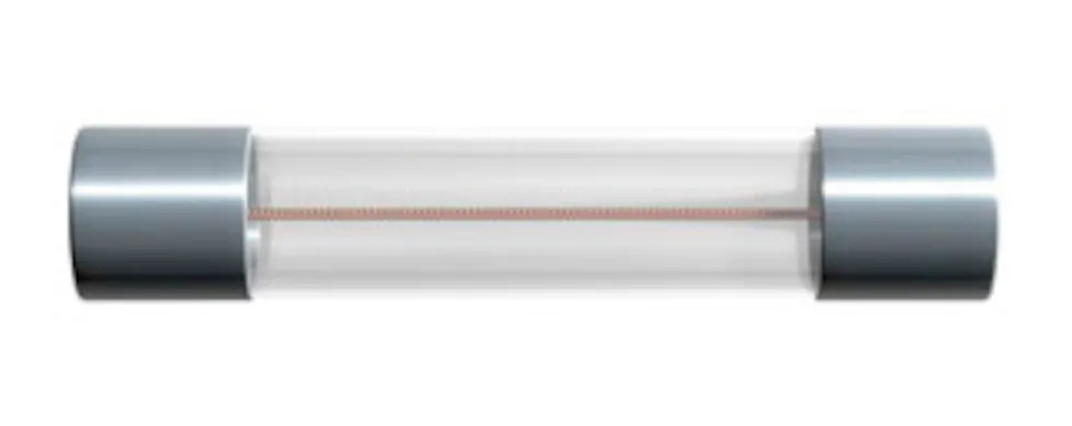 Glassrørsikring 6 x 32 mm 2 A Trege (T) 10-pk.