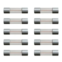 Glassrørsikring 5 x 20 mm 1,25 A Trege (T) 10-pk.