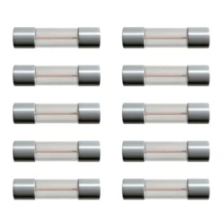 Glassrørsikring 5 x 20 mm 500 mA Trege (T) 10-pk.