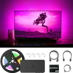 Gledopto HDMI Sync Box Kit med 5 m RGB-list