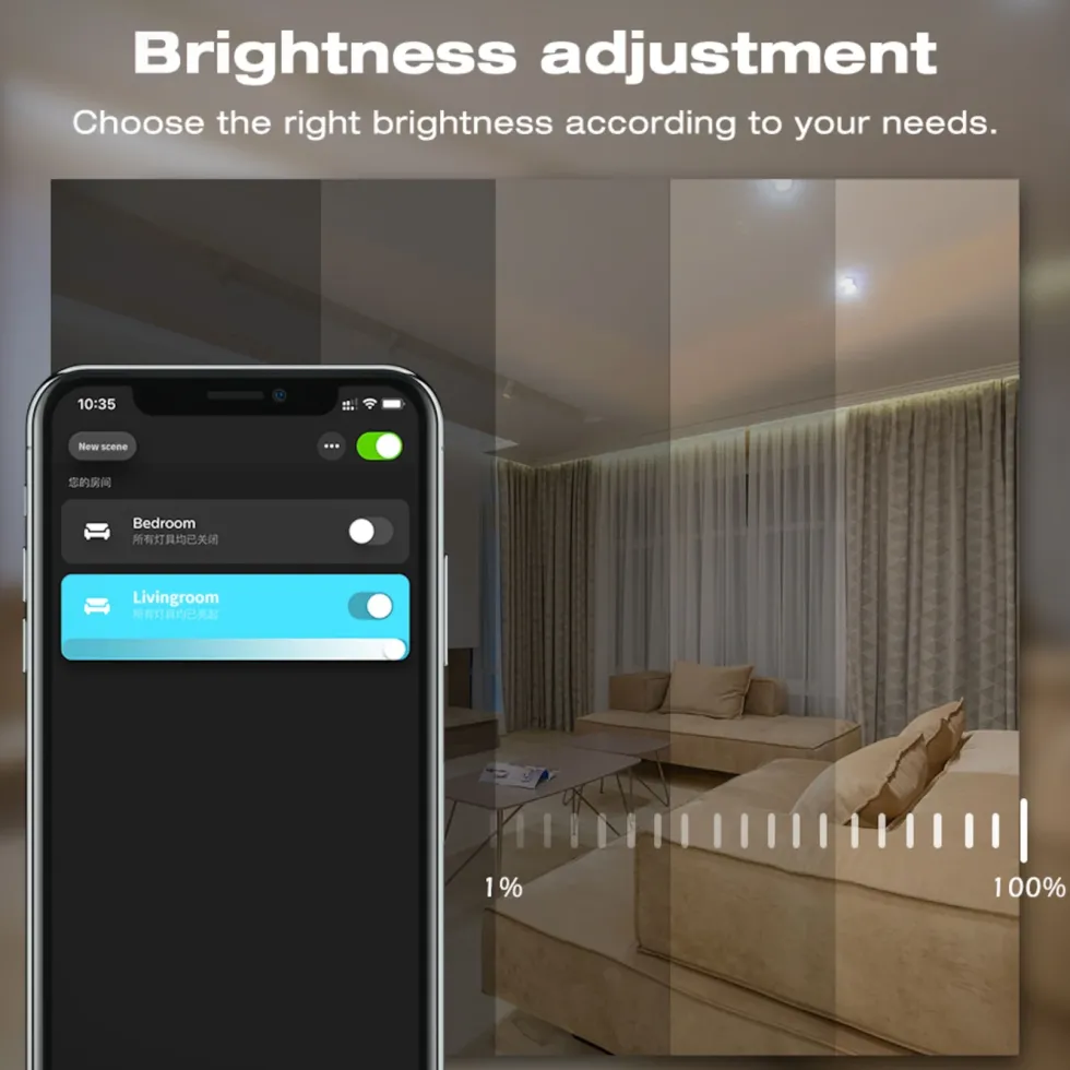 Gledopto 5 in 1 Mini Zigbee-kontroller for LED-belysning