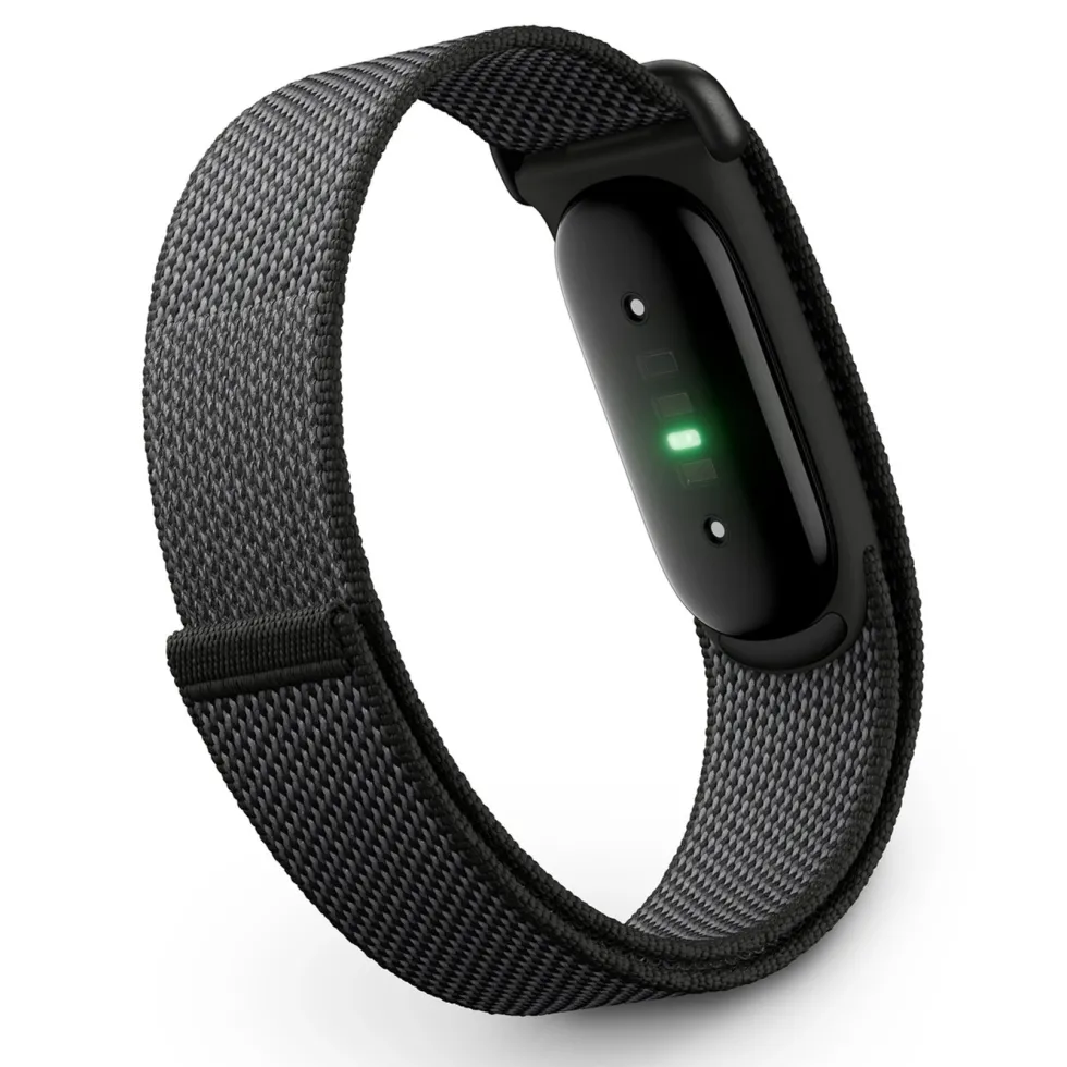 Google Fitbit Air skjermløst aktivitetsarmbånd Obsidian