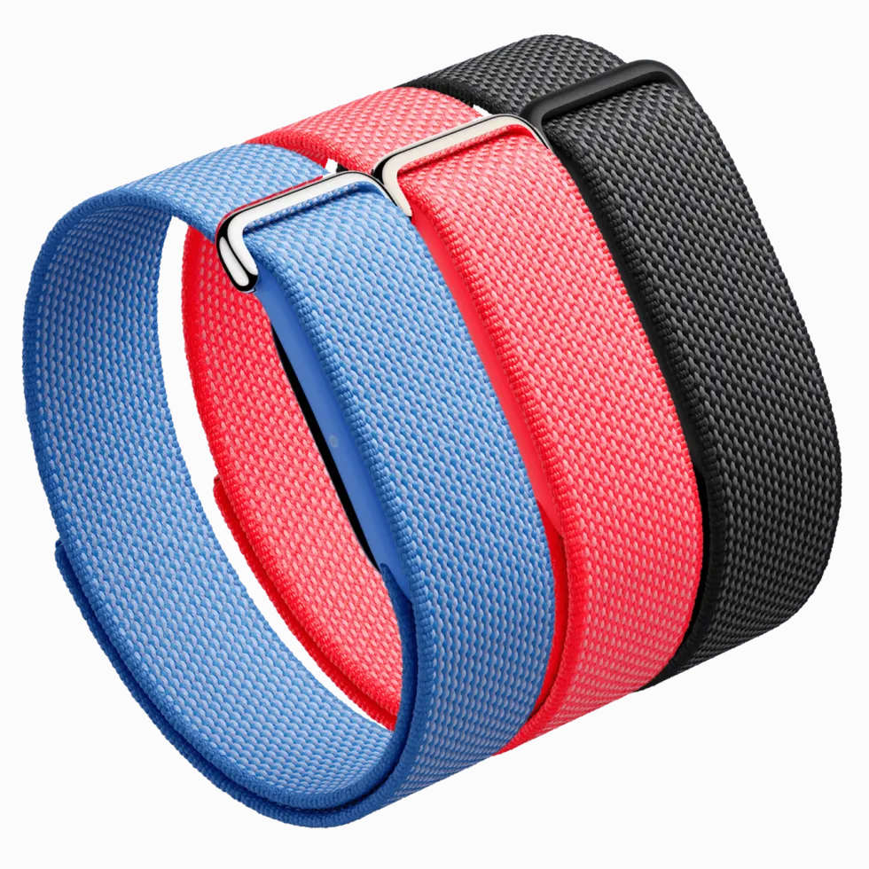 Google Fitbit Air skjermløst aktivitetsarmbånd Obsidian