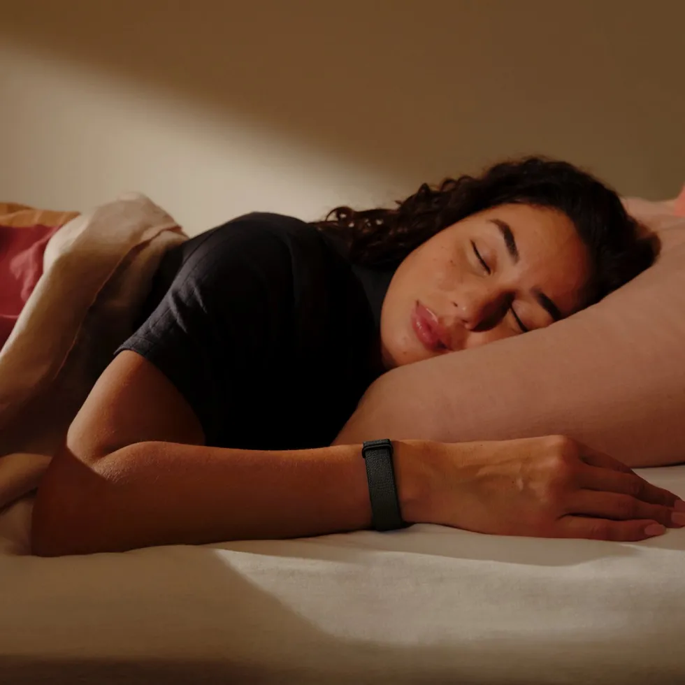 Google Fitbit Air skjermløst aktivitetsarmbånd Obsidian