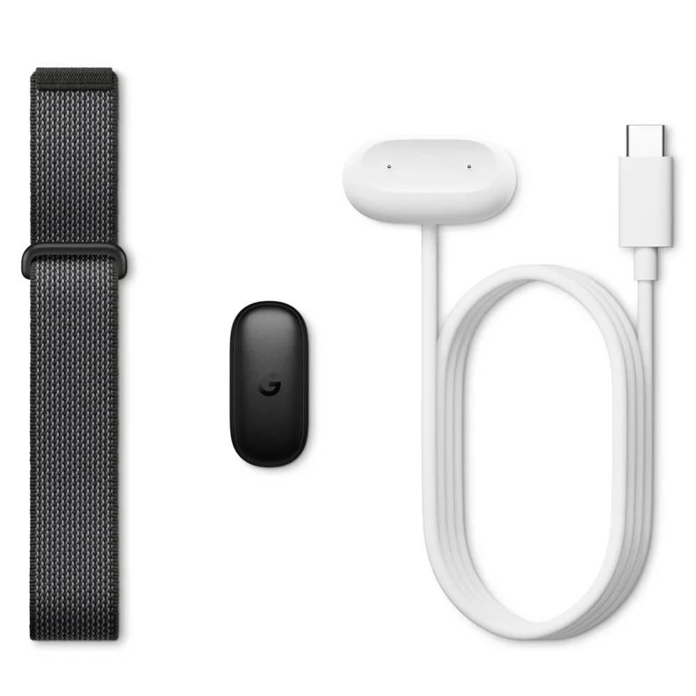 Google Fitbit Air skjermløst aktivitetsarmbånd Obsidian