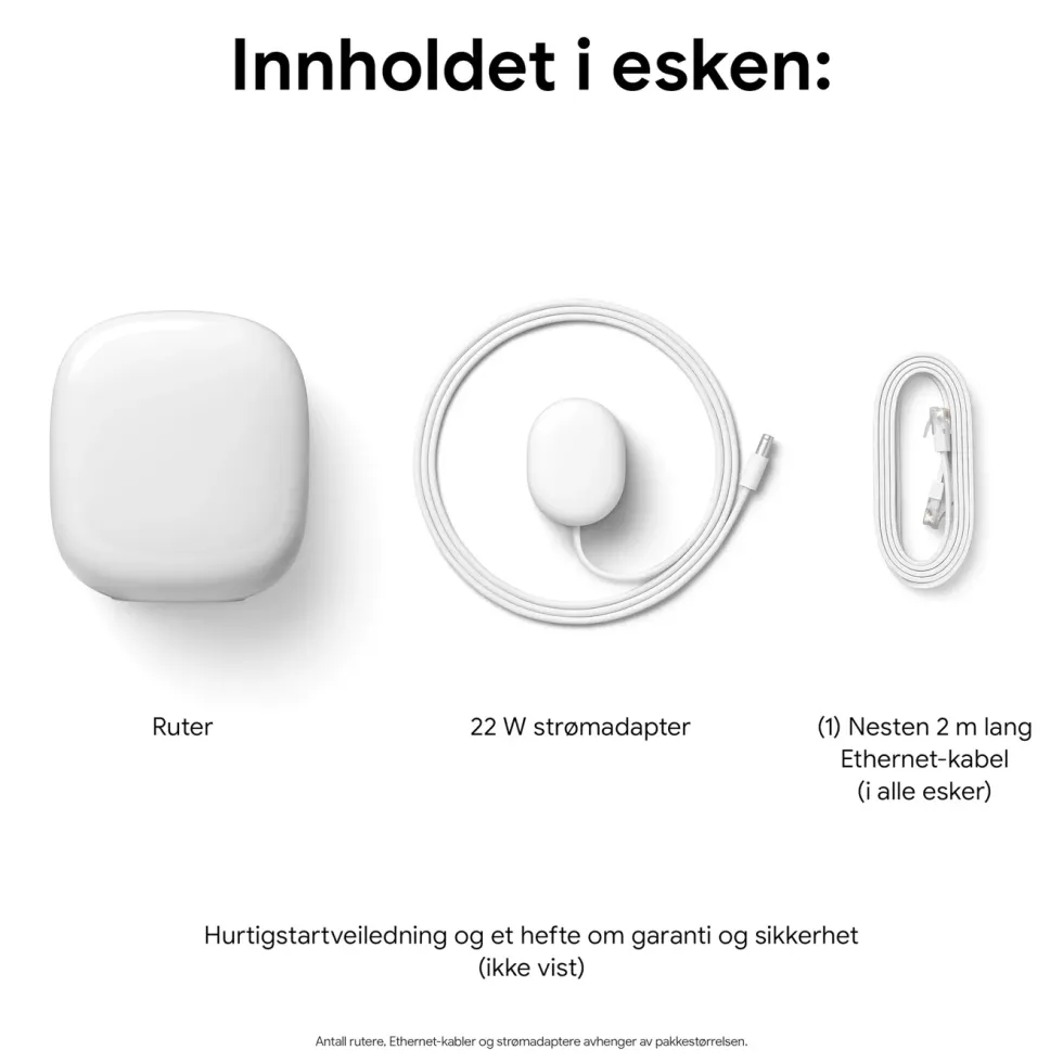 Google Nest Wifi Pro AXE4200 1-pk.