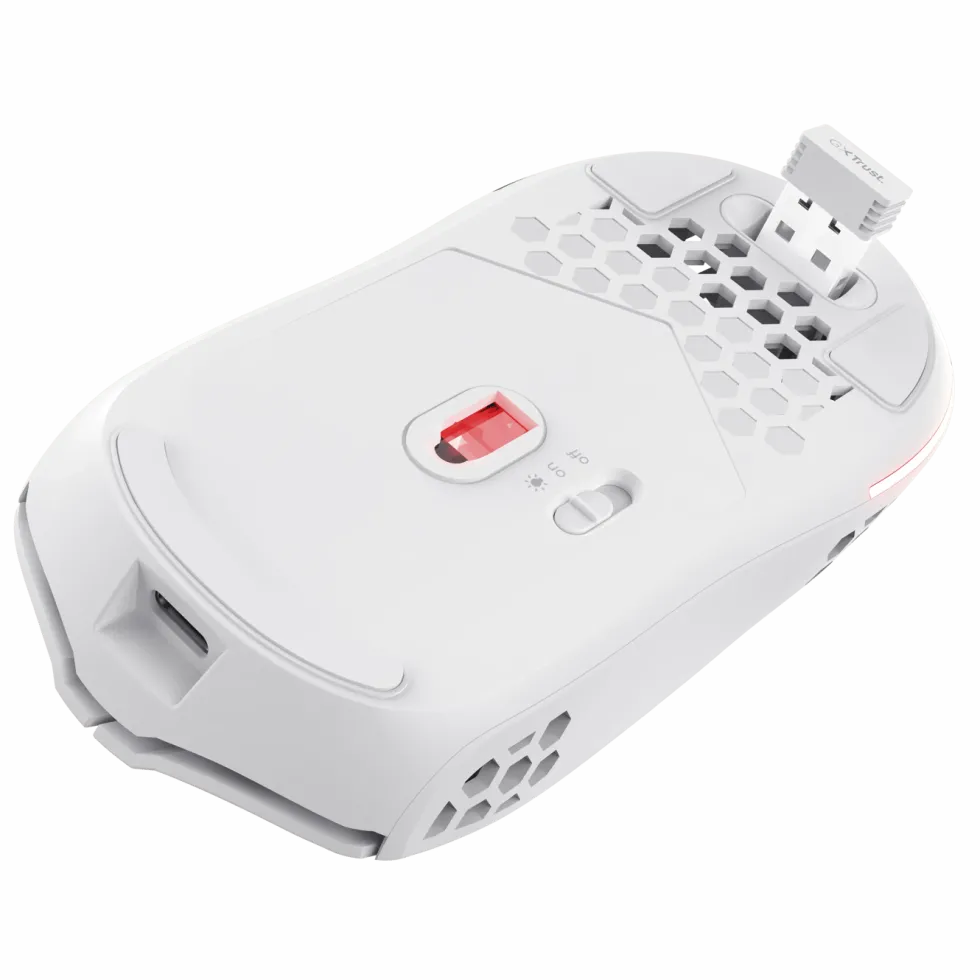 GXTrust GXT929 Helox Ultra-lightweight Wireless Gaming Mouse Hvit
