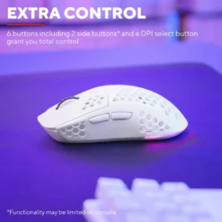 GXTrust GXT929 Helox Ultra-lightweight Wireless Gaming Mouse Hvit