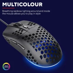 GXTrust GXT928 Helox Ultra-lightweight Gaming Mouse Svart
