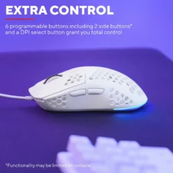 GXTrust GXT928 Helox Ultra-lightweight Gaming Mouse Hvit