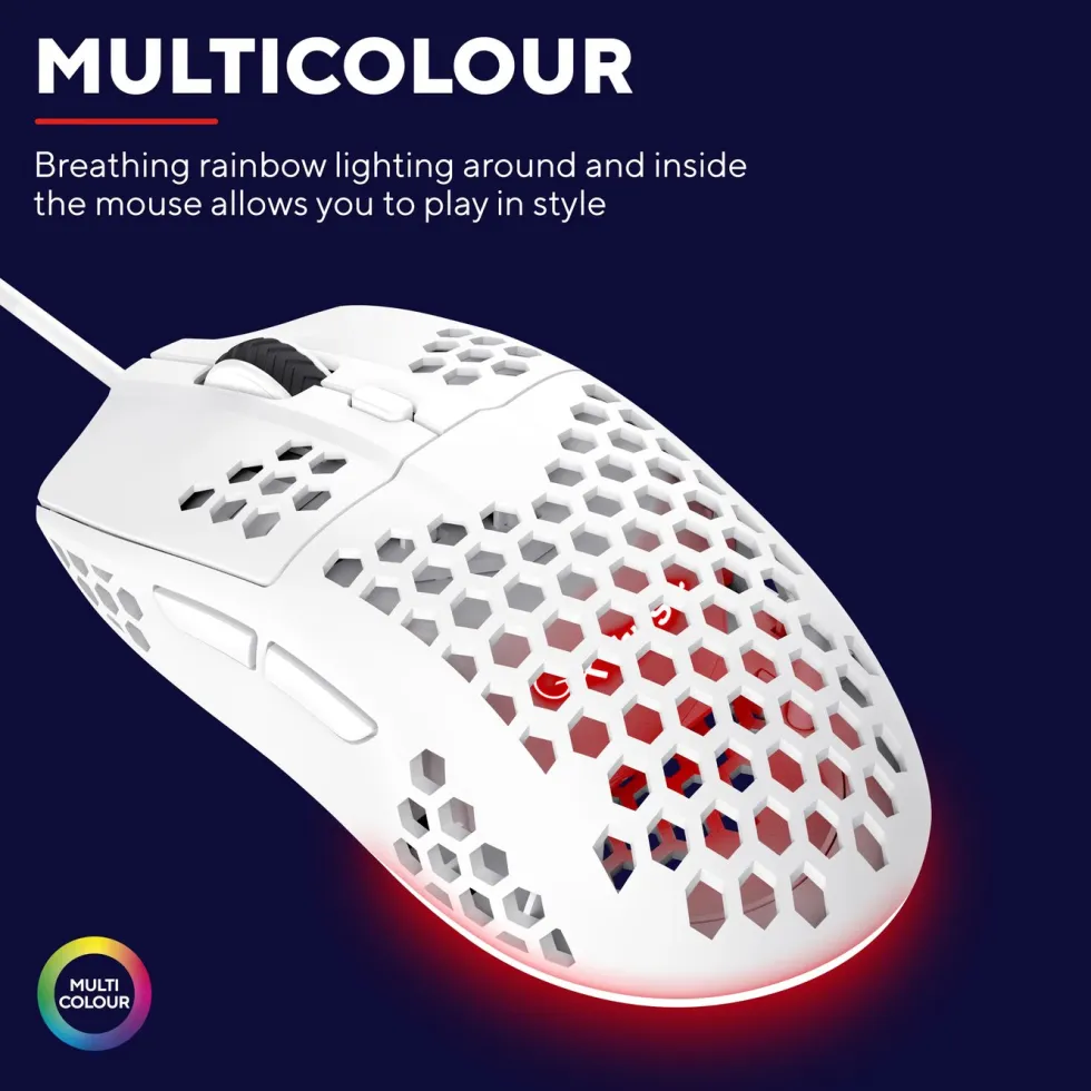 GXTrust GXT928 Helox Ultra-lightweight Gaming Mouse Hvit