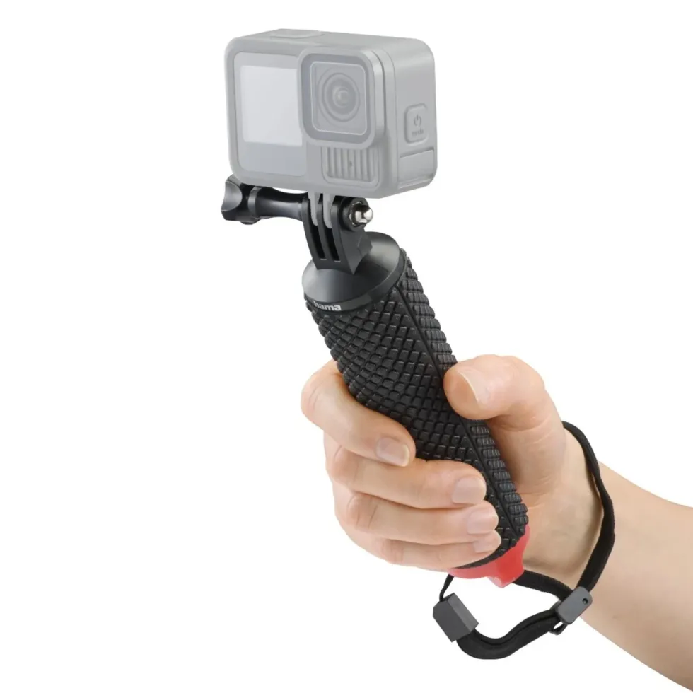 Hama Flytegrep 2in1 for actionkamera Svart