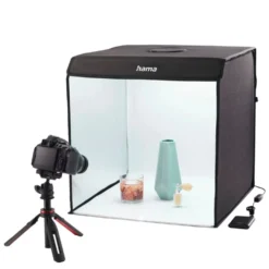 Hama Mini-fotostudio ToGo med LED-ringlys