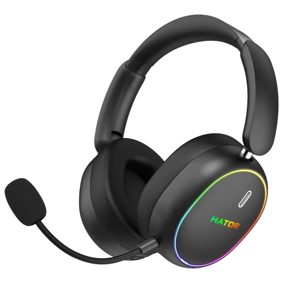 Hator Phoenix 2 Wireless trådløst gamingheadset med RGB