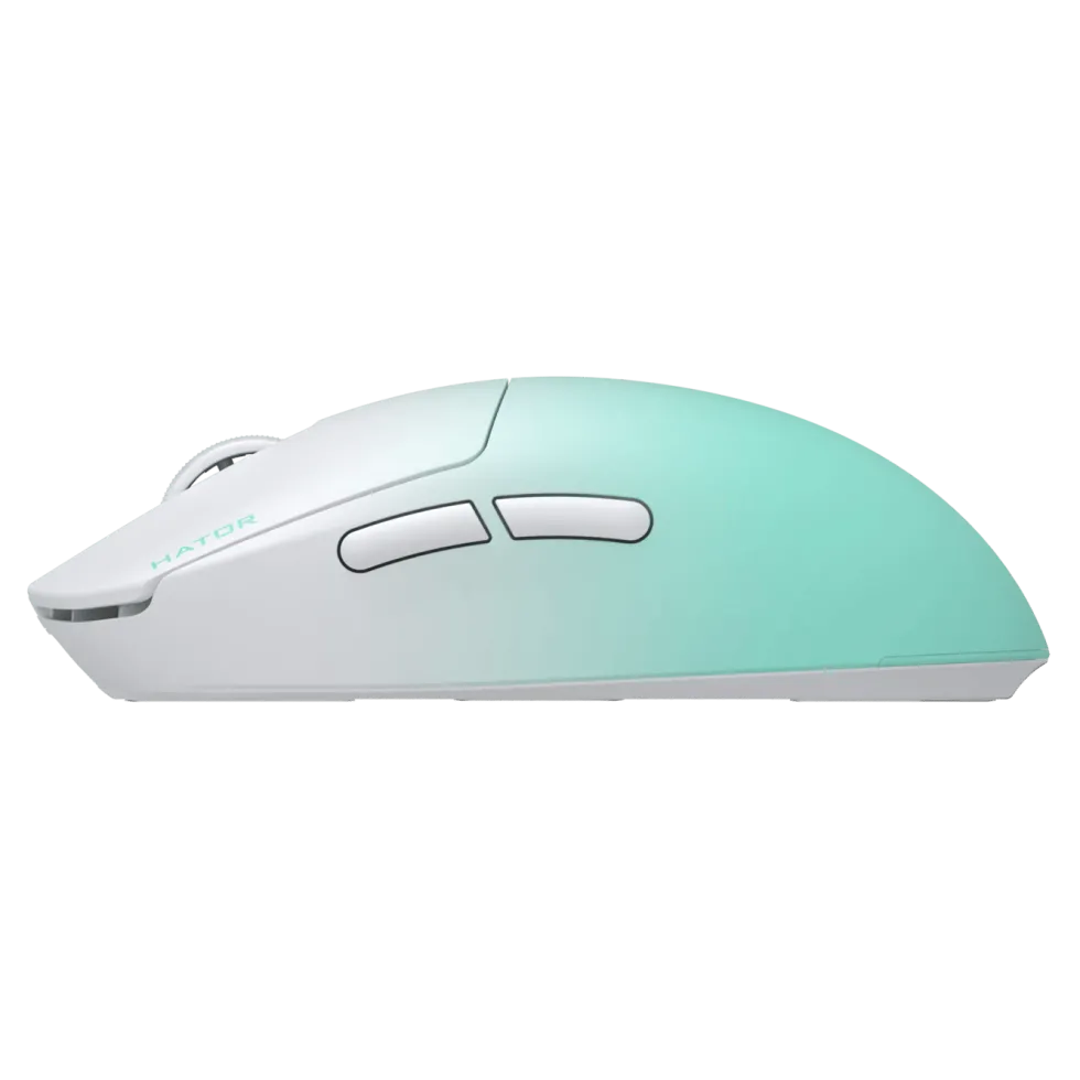 Hator Quasar 3 Ultima 8K Wireless gamingmus Hvit/mint