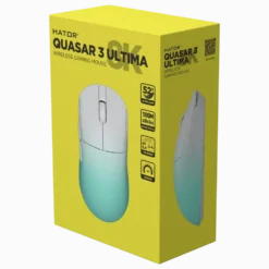 Hator Quasar 3 Ultima 8K Wireless gamingmus Hvit/mint