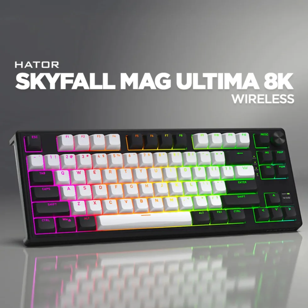 Hator Skyfall 80 MAG Ultima 8K trådløst gamingtastatur