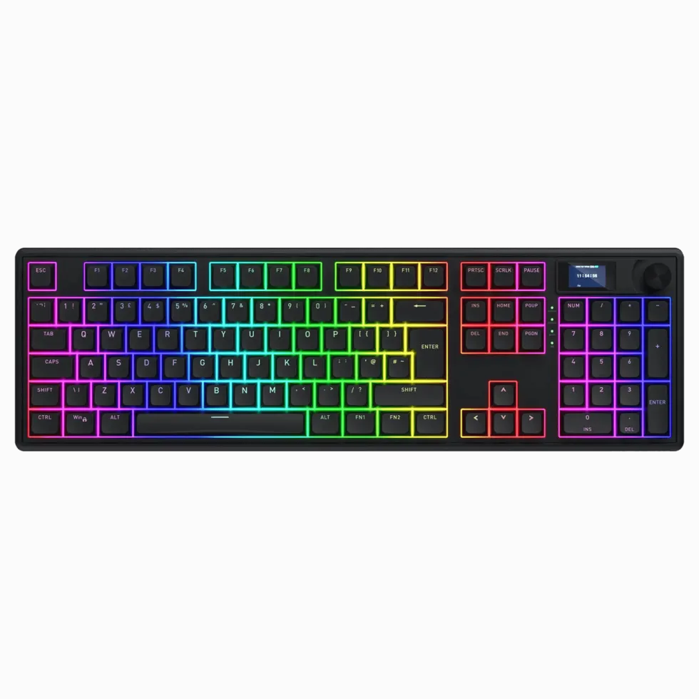 Hator Skyfall 100 Pro trådløst gamingtastatur Svart