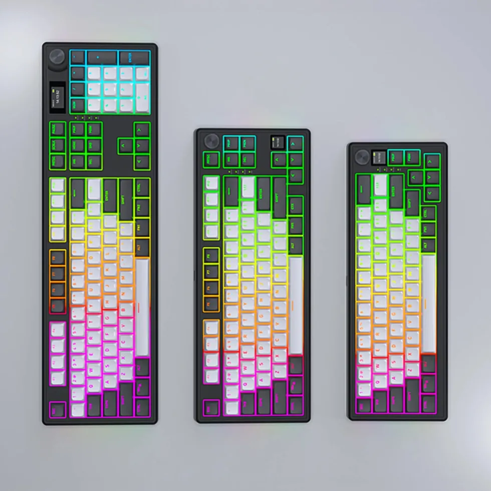 Hator Skyfall 100 Pro trådløst gamingtastatur Grå