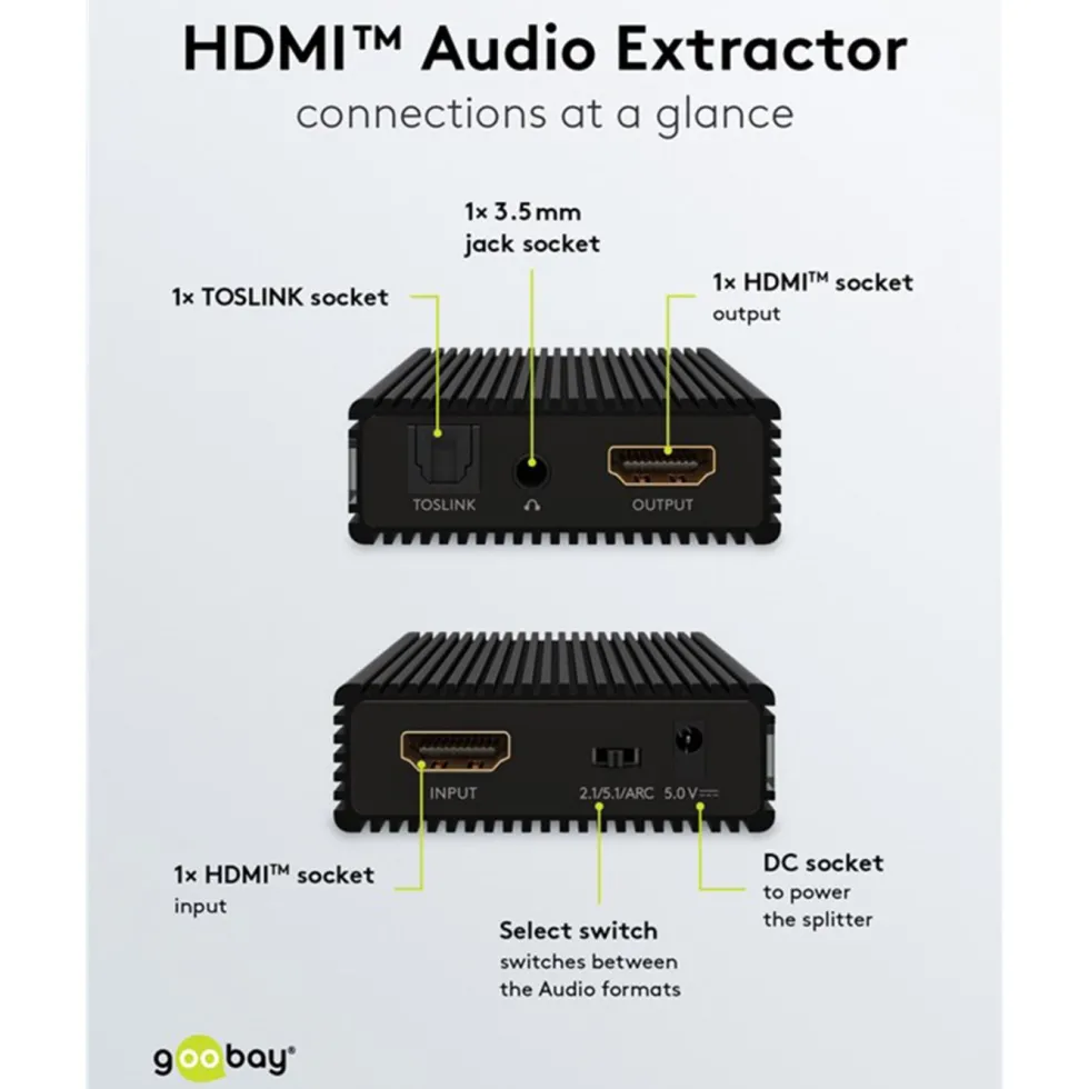 HDMI-extractor