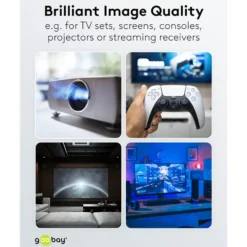 HDMI™-forlengelseskabel 4K/60 Hz 3 m