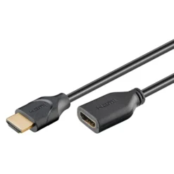 HDMI™-forlengelseskabel 4K/60 Hz 1 m