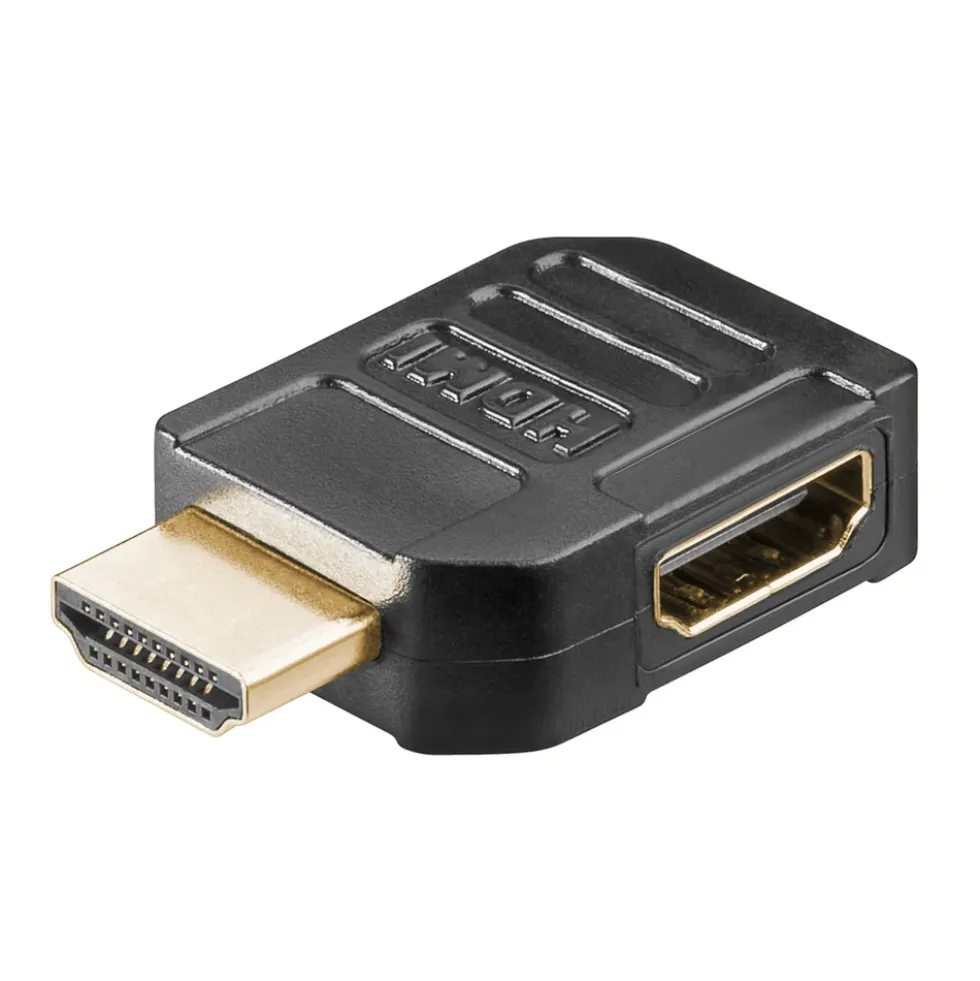 HDMI-vinkeladapter 90° 90°