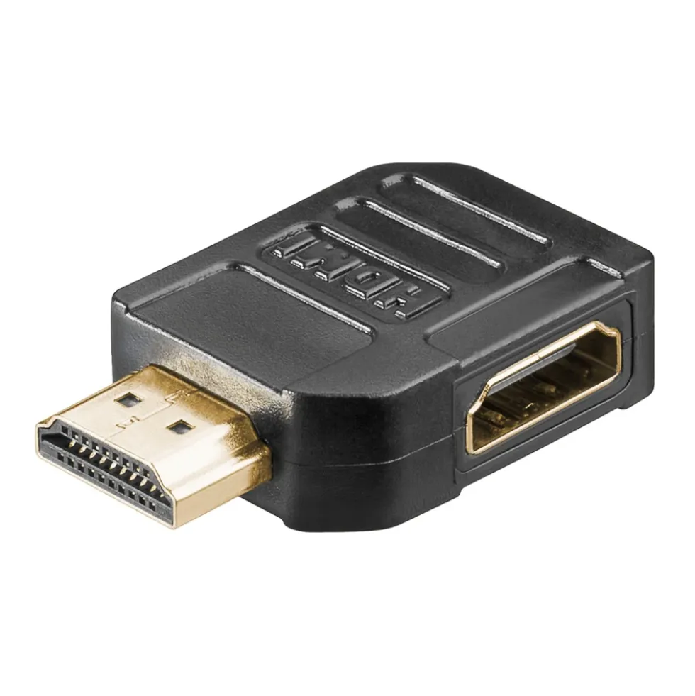 HDMI-vinkeladapter 90° 270°
