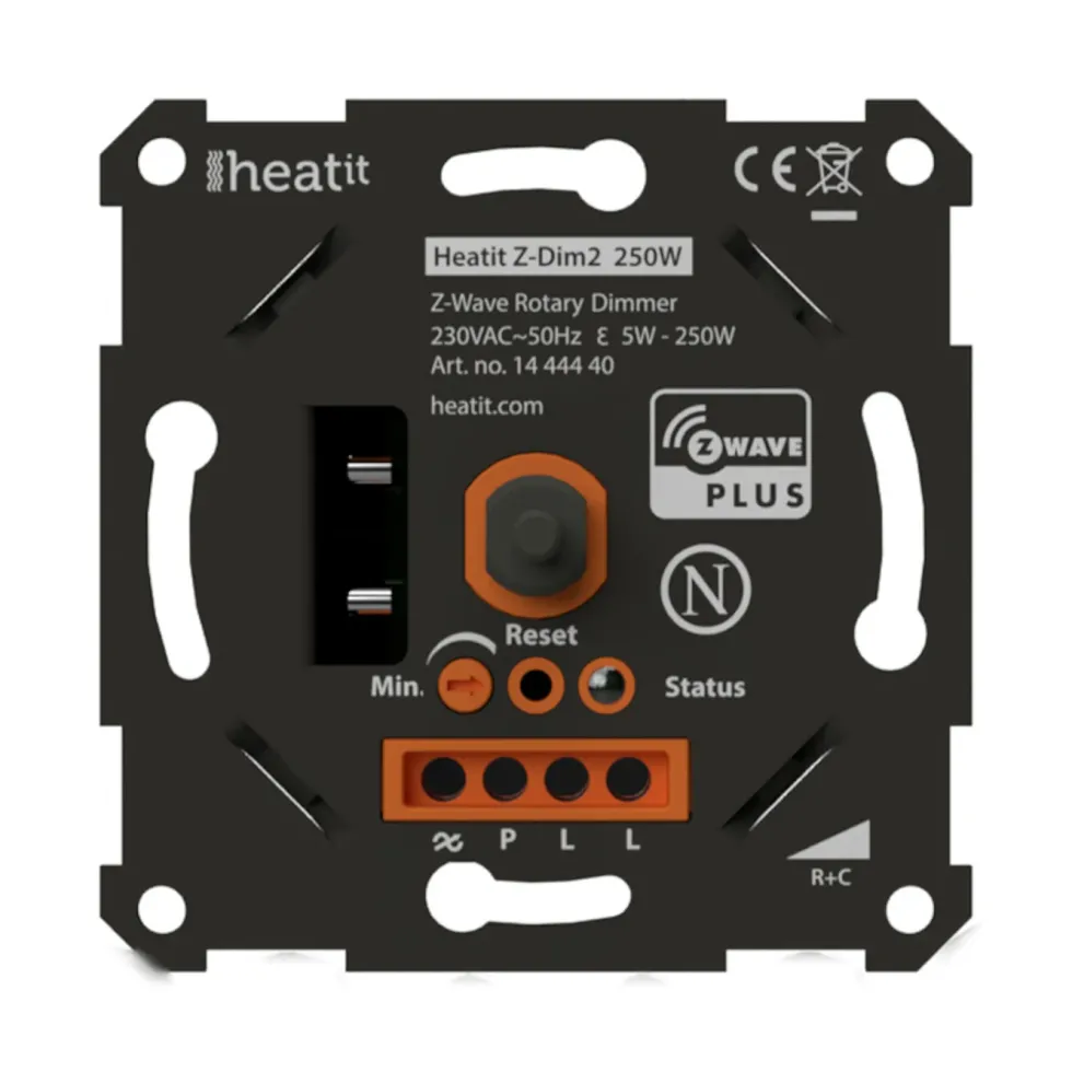 Heatit Z-Dim 2 Z-Wave multidimmer 250 W