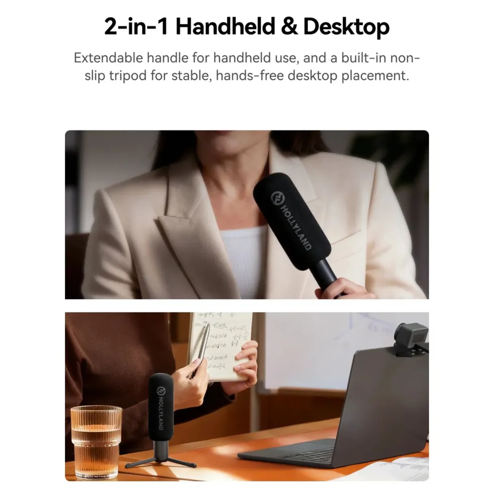 Hollyland Interview Adapter for trådløse mikrofoner