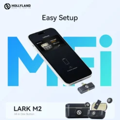 Hollyland Lark M2 Combo Trådløst mikrofonsystem