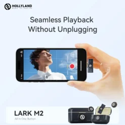 Hollyland Lark M2 Combo Trådløst mikrofonsystem