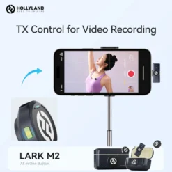 Hollyland Lark M2 Combo Trådløst mikrofonsystem