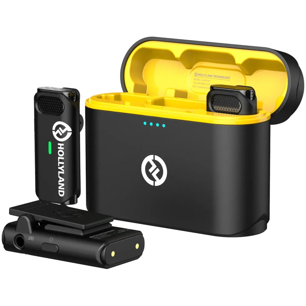 Hollyland Lark M1 Duo Trådløst mikrofonsystem