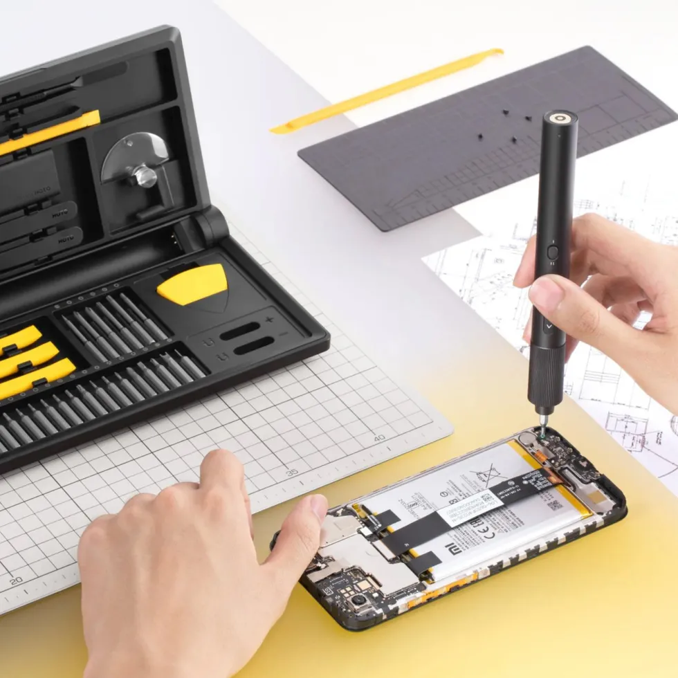 HOTO Precision Screwdriver Kit Pro elektrisk skrutrekkersett 48 deler