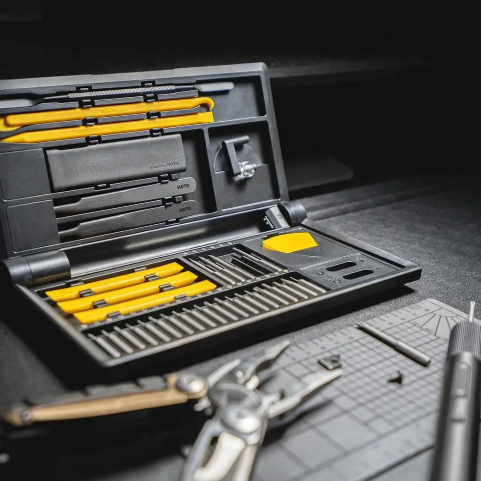 HOTO Precision Screwdriver Kit Pro elektrisk skrutrekkersett 48 deler