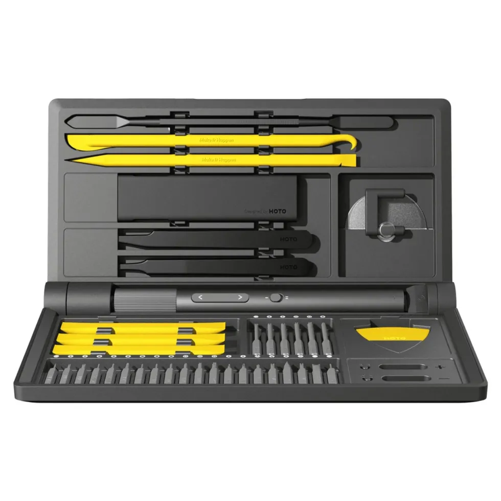 HOTO Precision Screwdriver Kit Pro elektrisk skrutrekkersett 48 deler